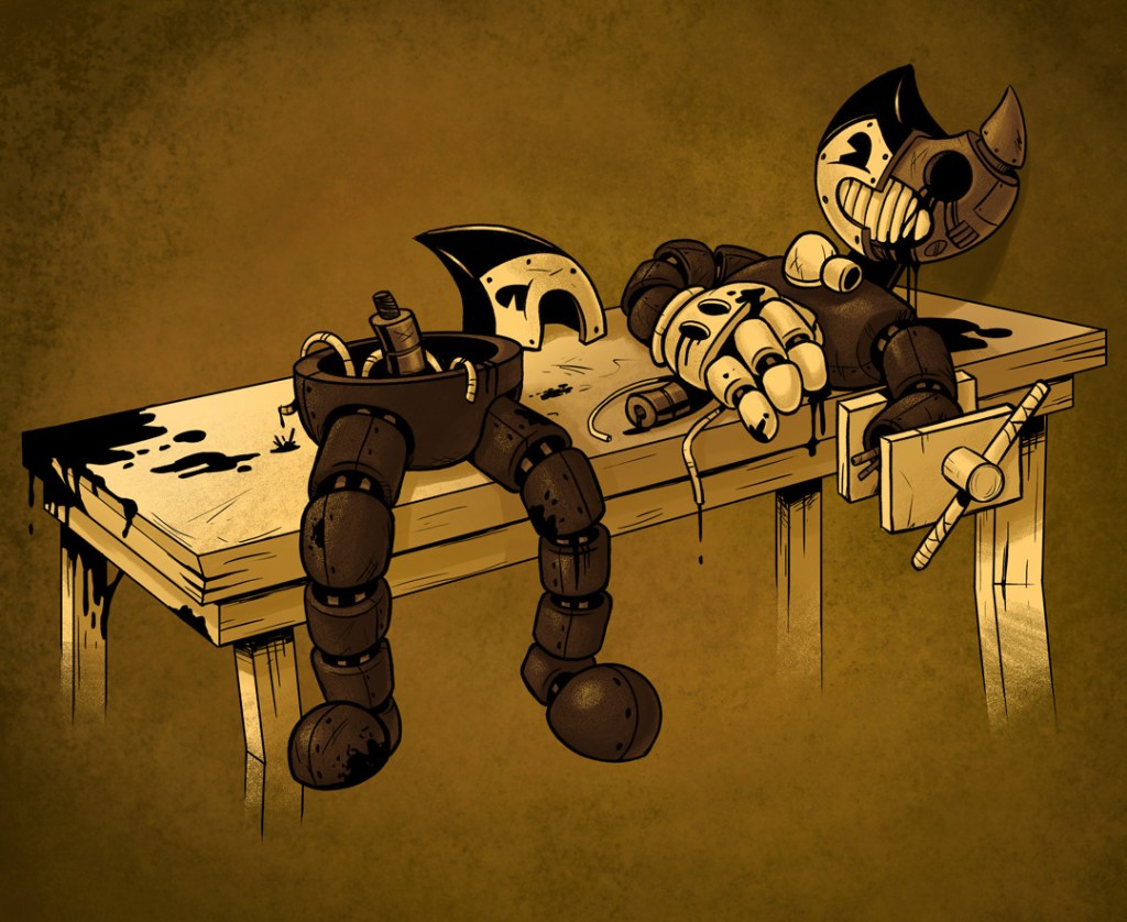 bendy concept art - Artbygavin - The Works of Gavin McCarthy - Bendy And The Ink Machine