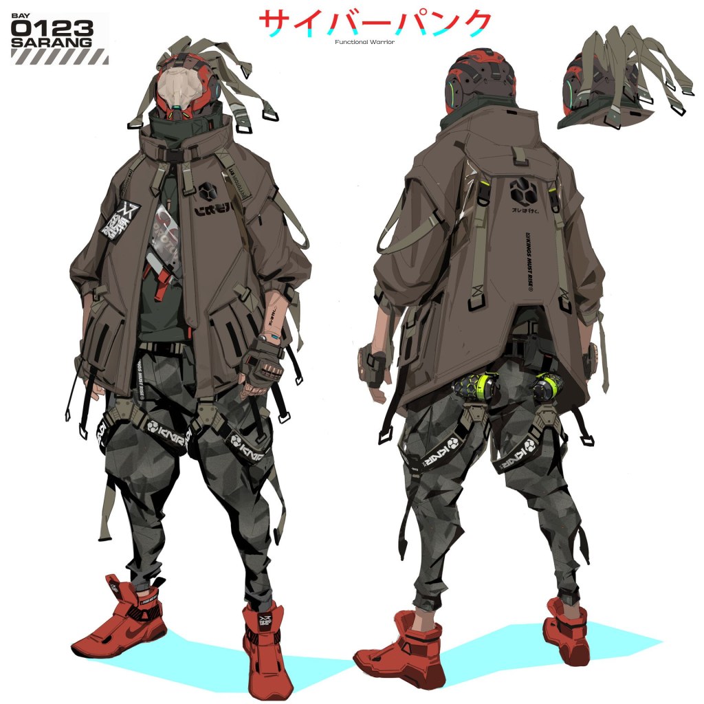 concept art cyberpunk clothes - ArtStation - 机能战士, YUSONG ZENG  Cyberpunk clothes, Cyberpunk