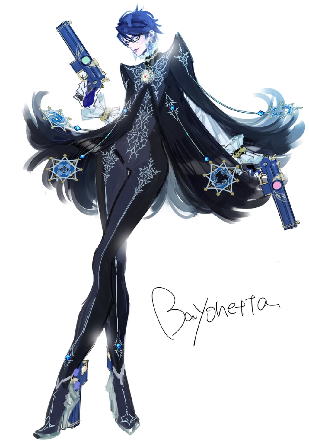 bayonetta concept art - Character Design Pt