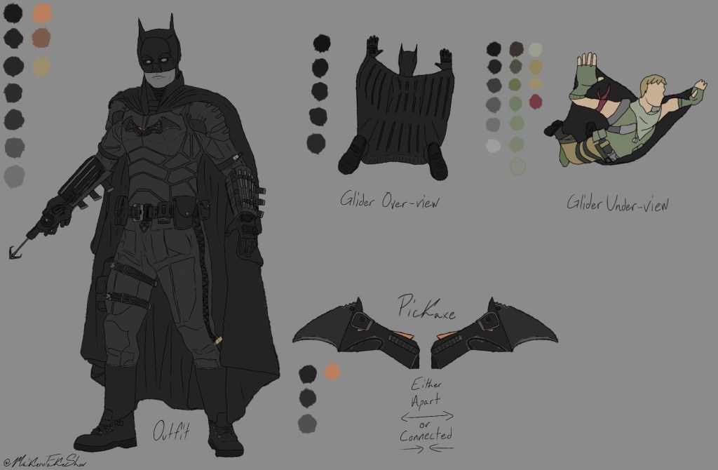 the batman 2022 concept art - Concept Art for The Batman () Outfit : r/FortNiteBR