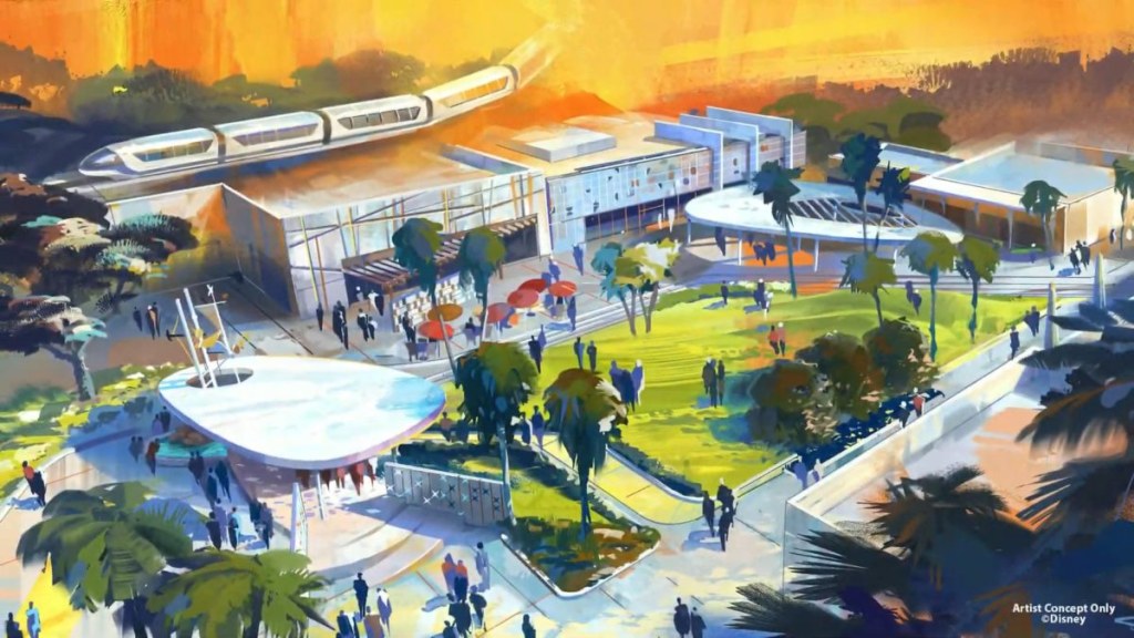 downtown disney concept art - CONCEPT ART: Former AMC Theater Replacement Starting in January