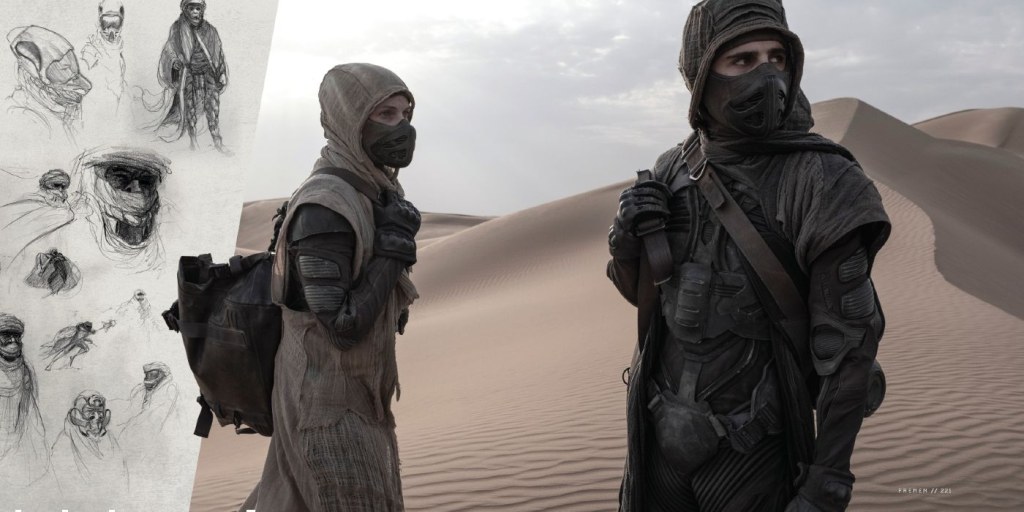 dune 2021 concept art - Dune Art Book Images Show Vehicle & Costume Concept Art [EXCLUSIVE]