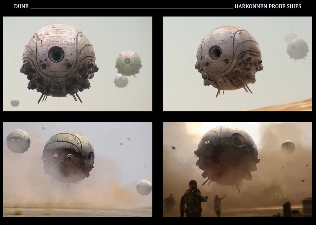 dune 2021 concept art - Dune: How Denis Villeneuve Designed the Ornithopters - IGN