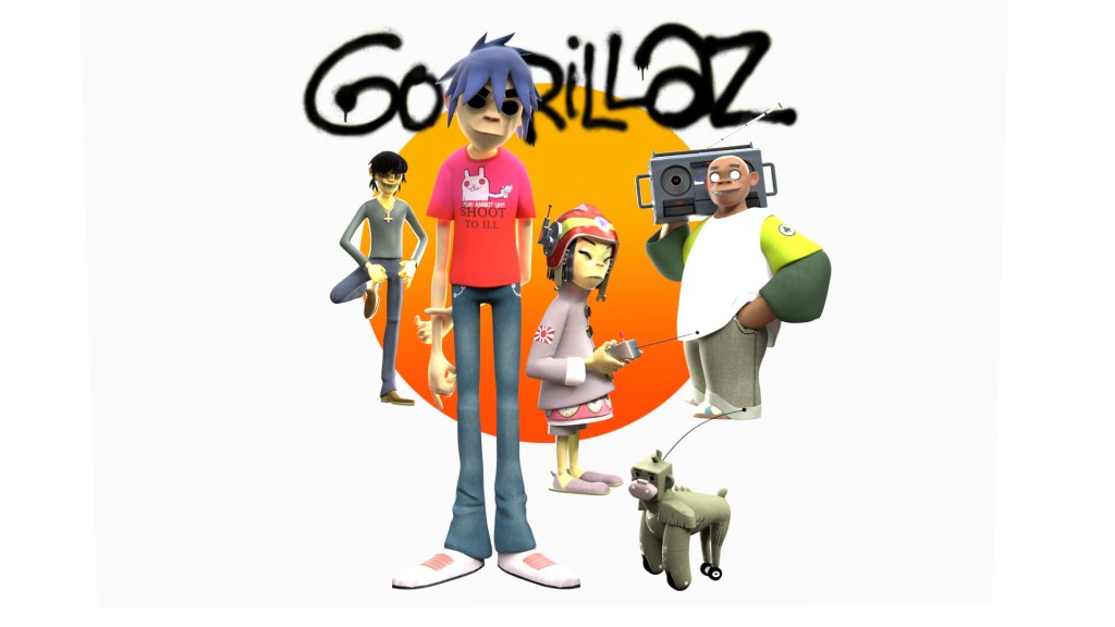 gorillaz concept art - GORILLAZ