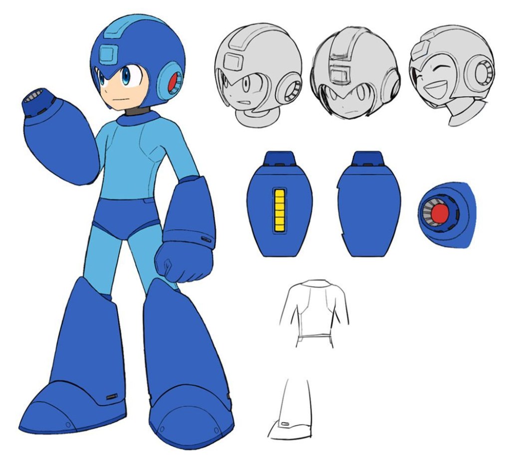 mega man concept art - Mega Man Concept from Mega Man  #illustration #artwork #gaming