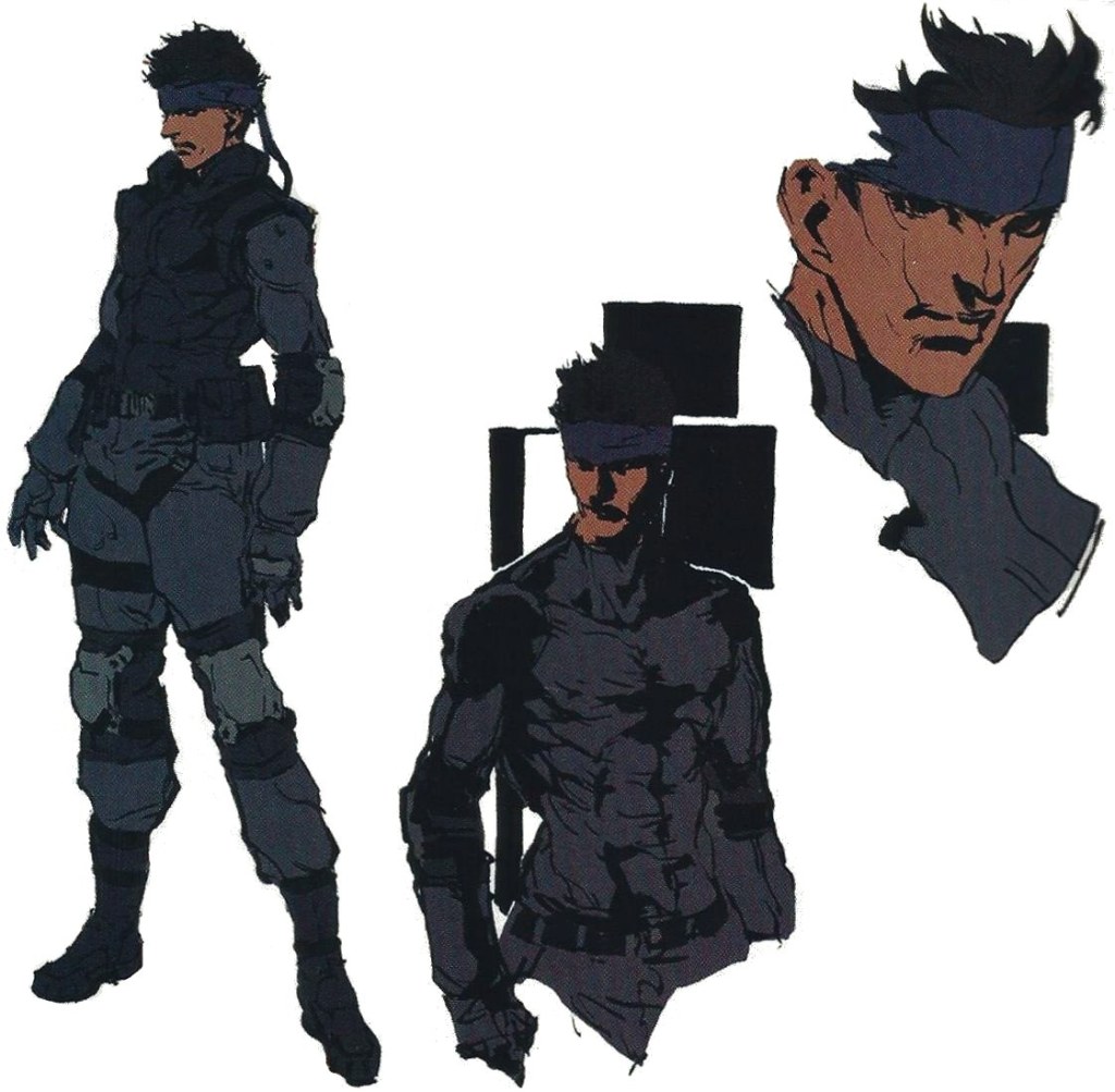solid snake concept art - NBA Jam (the book) on Twitter: "Concept art for Solid Snake in