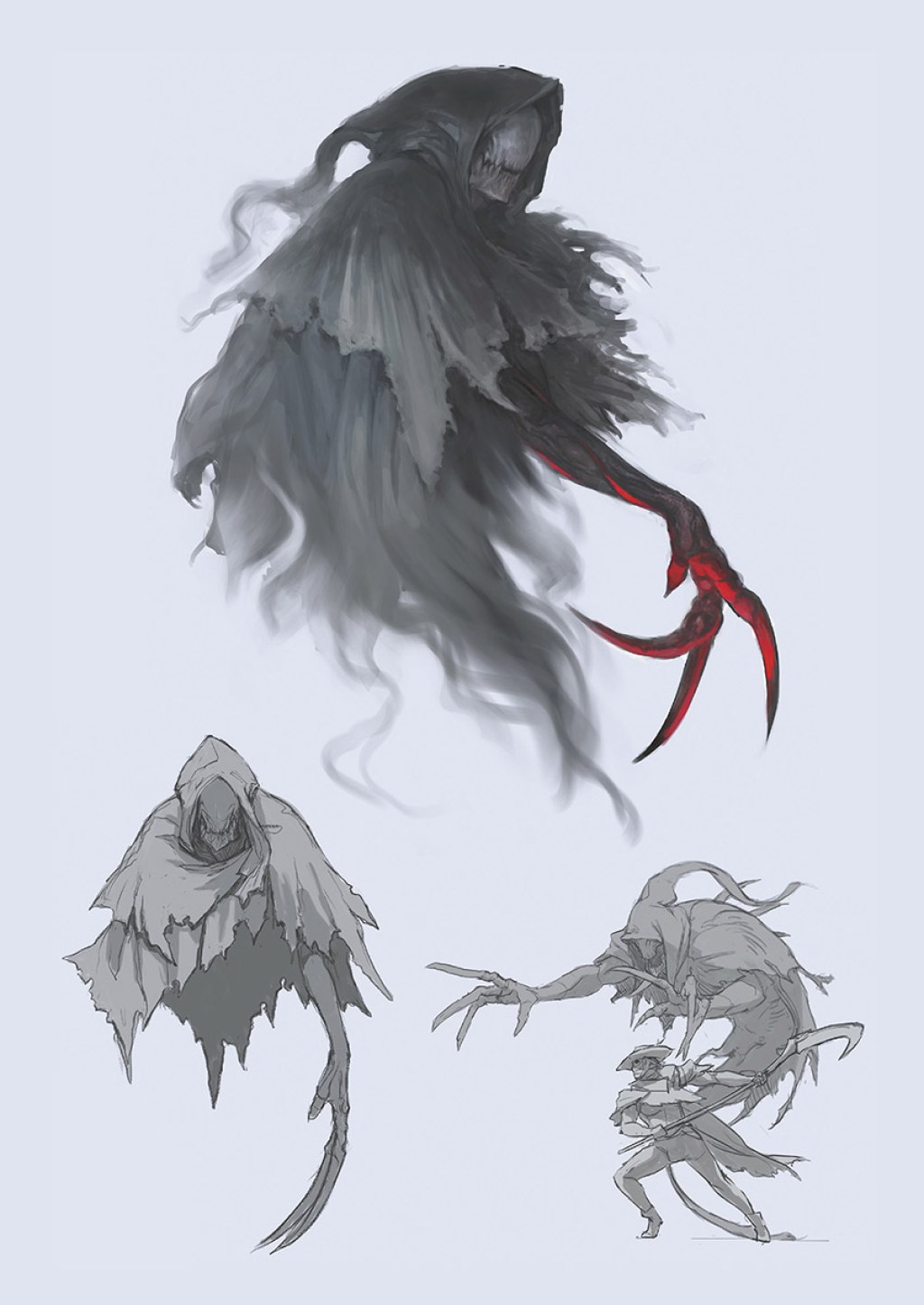 reaper concept art - Reaper Concept Art - Final Fantasy XIV: Endwalker Art Gallery