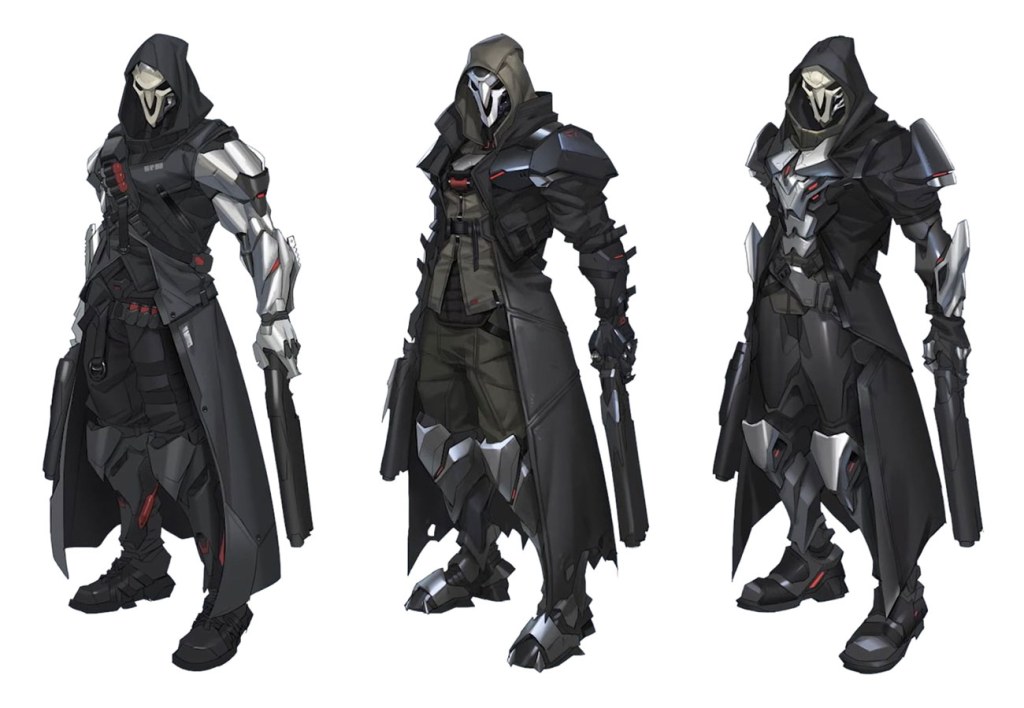 reaper concept art - Reaper Concept Art - Overwatch  Art Gallery