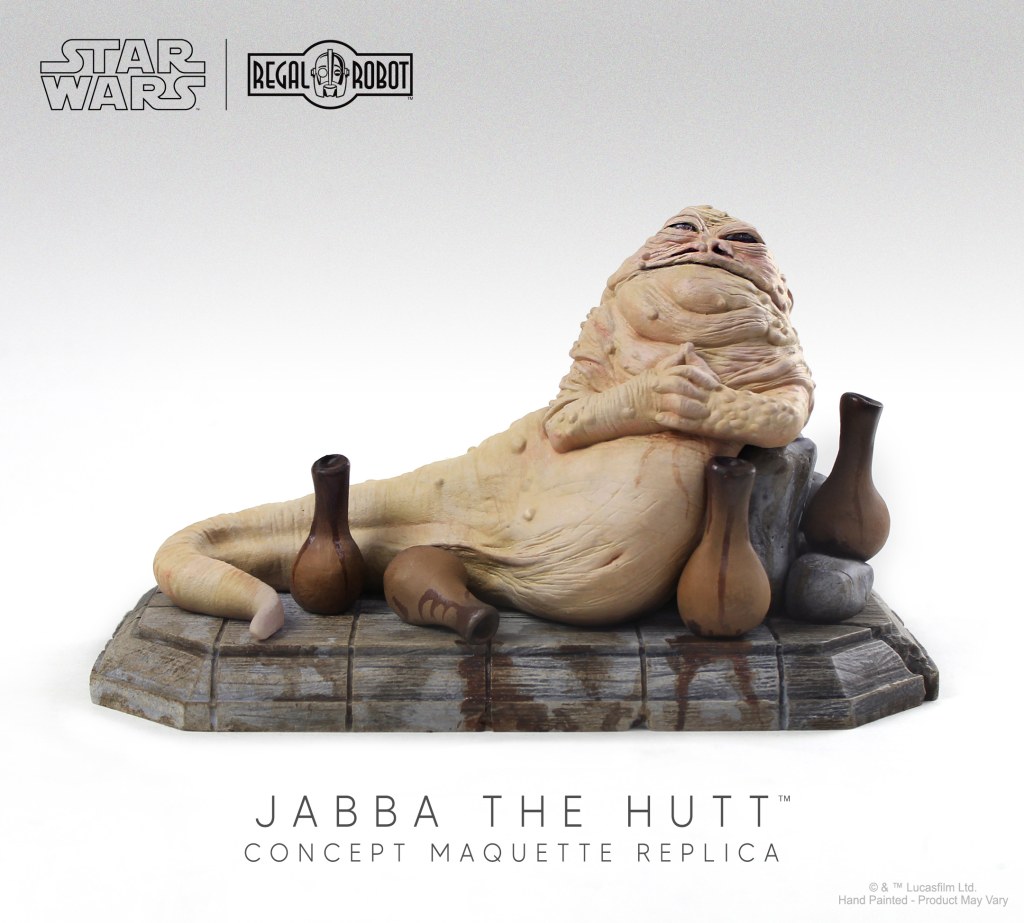 jabba the hutt concept art - Regal Robot - Jabba the Hutt Concept Maquette Replica – Mintinbox