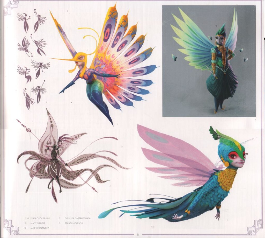 rise of the guardians concept art - Rise of The Guardians - Tooth Fairy concepts  Rise of the
