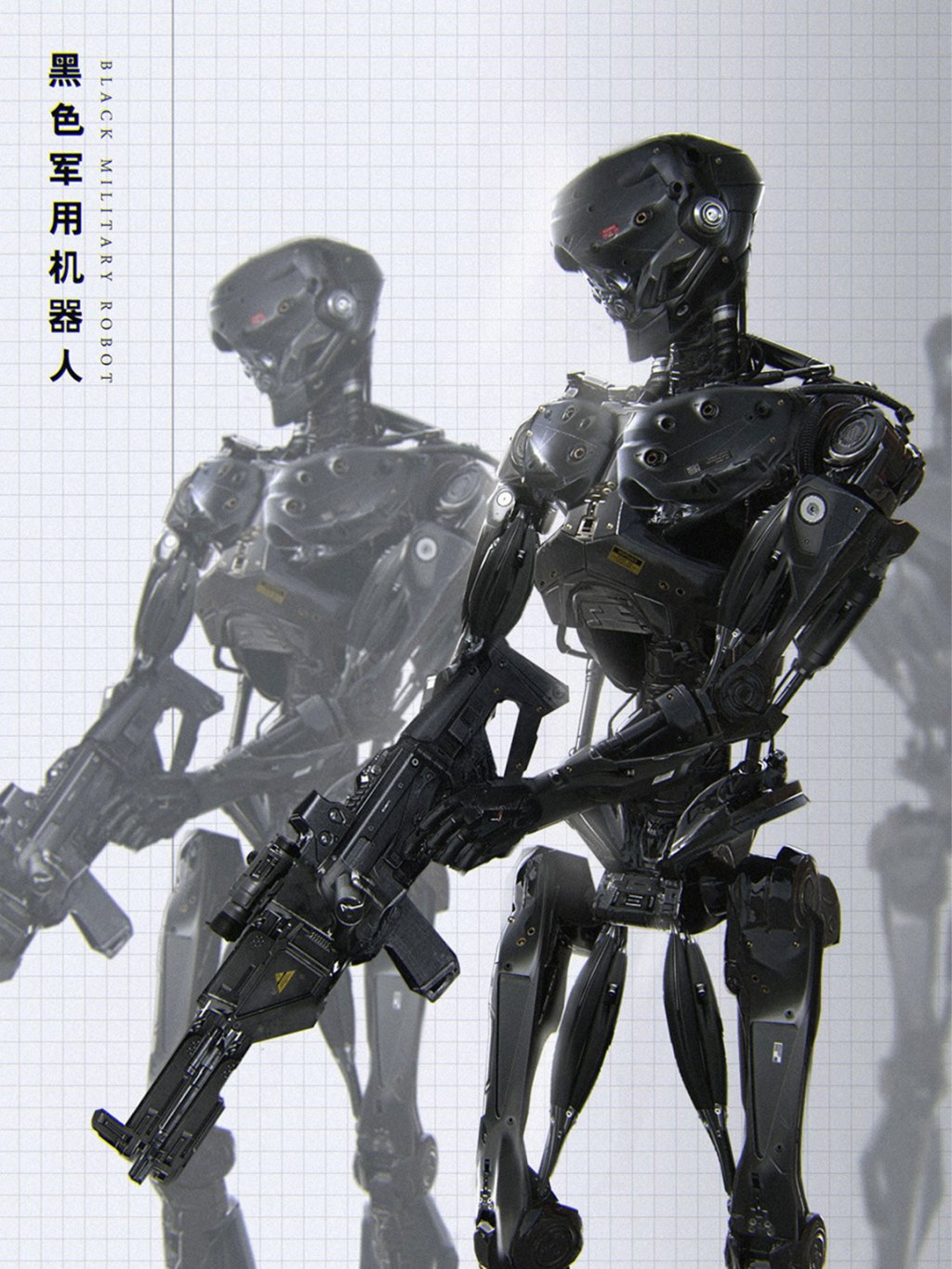 concept art sci fi robot - Robot concept art on Behance
