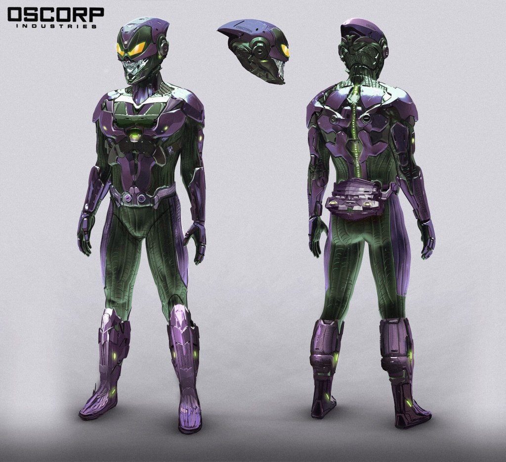 green goblin concept art - SPIDER-MAN PS - Green Goblin (Concept Art)  Green goblin, Green