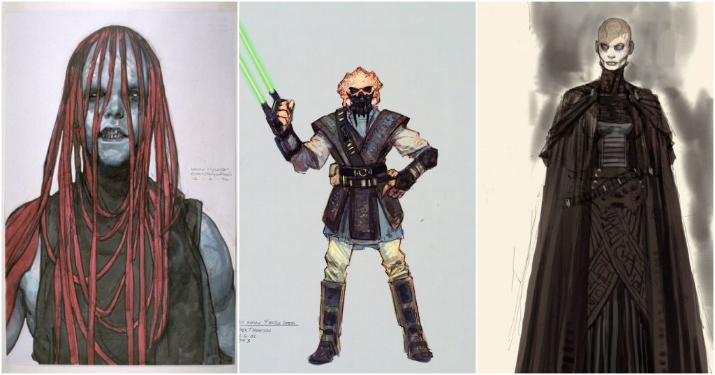 star wars jedi concept art - Star Wars:  Jedi And Sith Pieces Of Concept Art That Are Incredible
