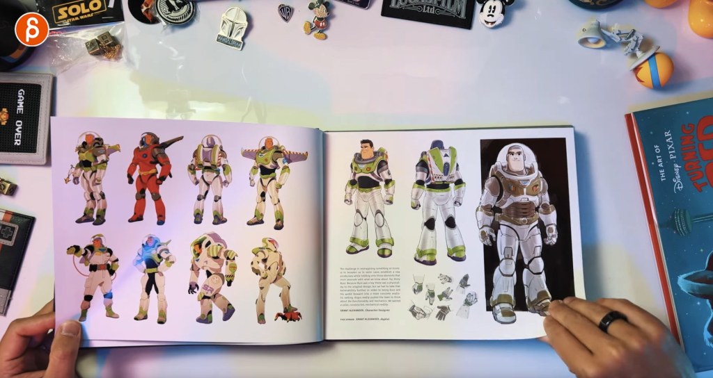 lightyear concept art - The Art of Lightyear: concept arts and much more!