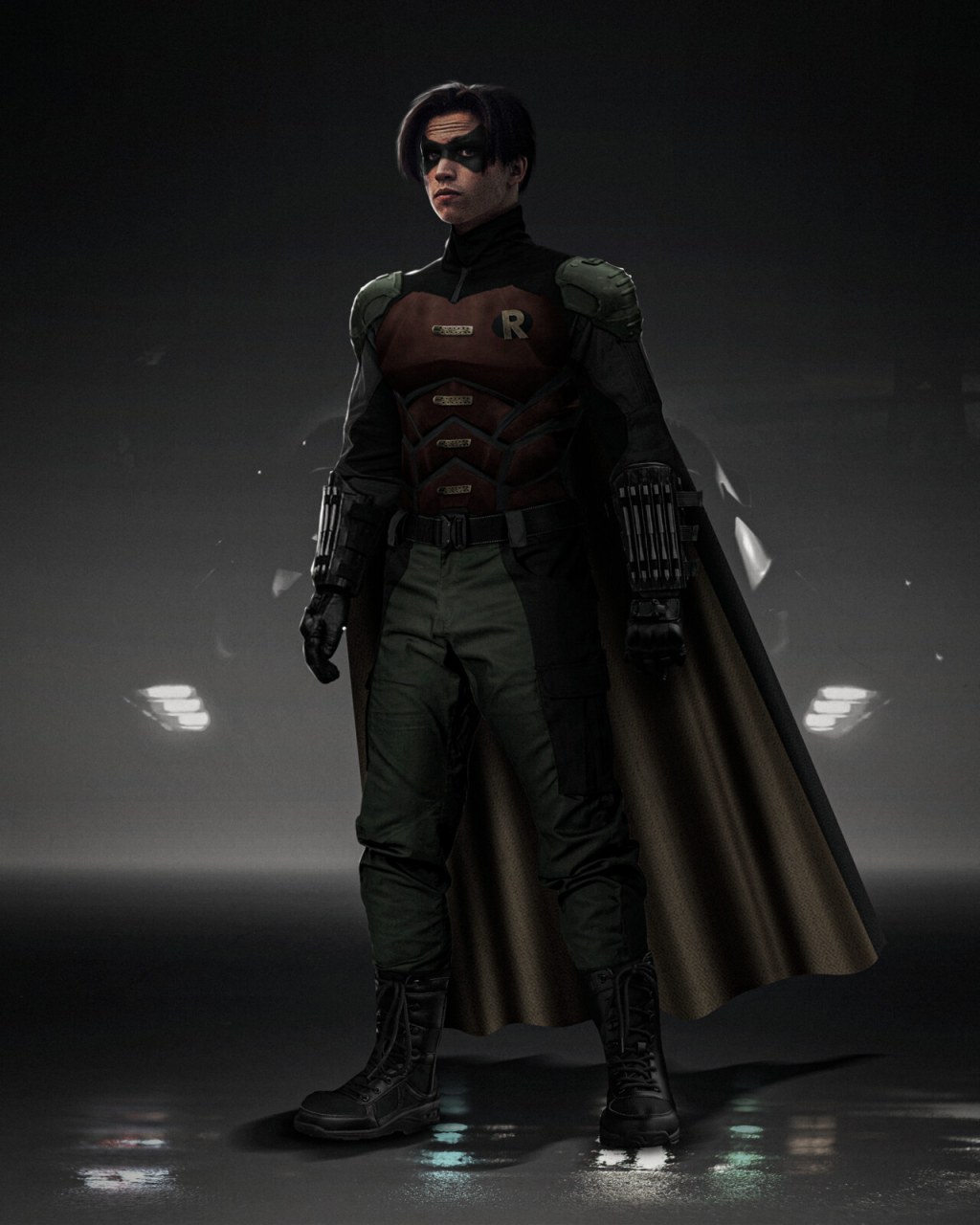 the batman robin concept art - The Batman  Robin Concept Art Fancast Fanart by TytorTheBarbarian