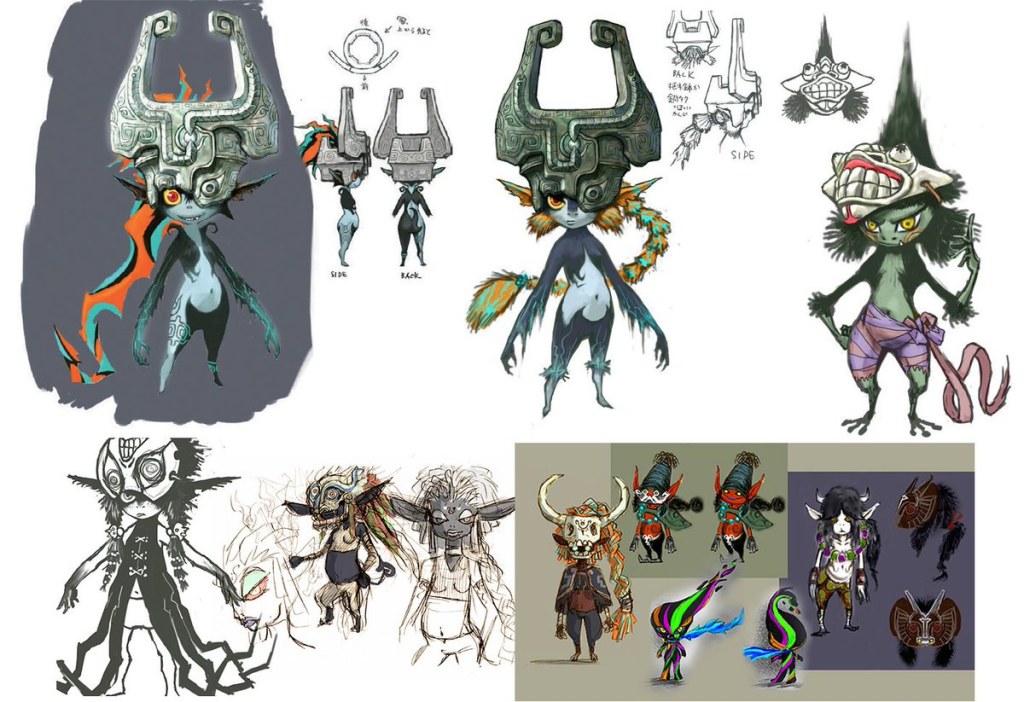 midna concept art - Zelda Universe on Twitter: "Official concept artwork of Midna from